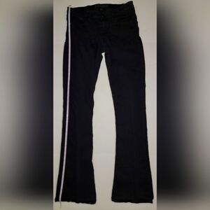 Juicy Couture Jeans Rocker Boot Black Womens Size 27